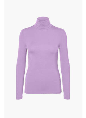 T-marškinys violetinis VERO MODA moteris