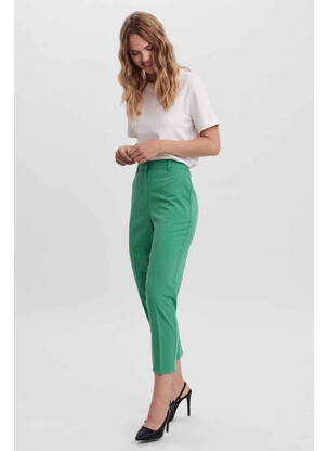 Lieknos kelnės žalias VERO MODA moteris