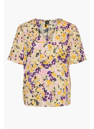 Moteriškas marškinys rožinė VERO MODA moteris