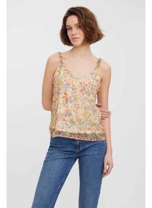 Moteriškas marškinys rožinė VERO MODA moteris