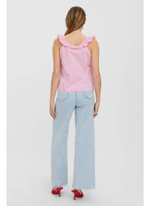 Moteriškas marškinys rožinė VERO MODA moteris