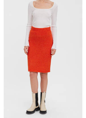 Pusilgis sijonas raudona VERO MODA moteris