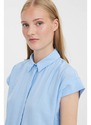 Pusilgių suknelė mėlyna VERO MODA moteris