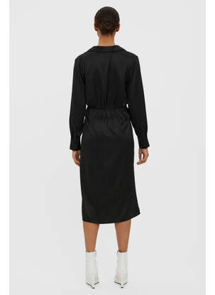 Pusilgių suknelė juodas VERO MODA moteris