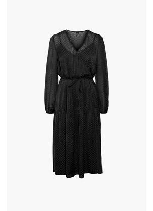 Pusilgių suknelė juodas VERO MODA moteris