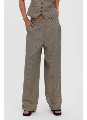 Chino kelnė rudas VERO MODA moteris