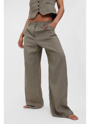 Chino kelnė rudas VERO MODA moteris