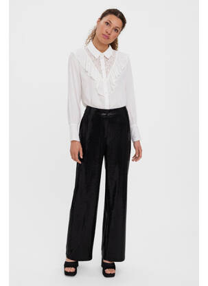 Platus kelnes juodas VERO MODA moteris