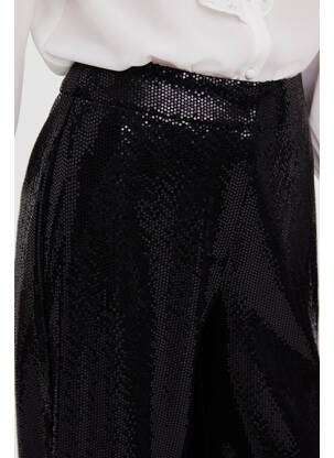 Platus kelnes juodas VERO MODA moteris