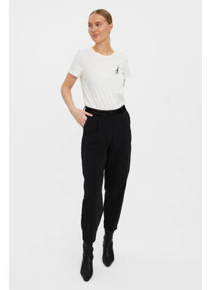 Chino kelnė juodas VERO MODA moteris