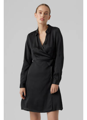 Trumpa suknelė juodas VERO MODA moteris
