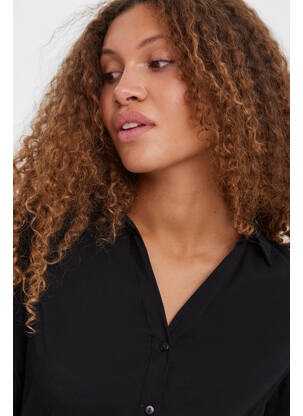 Pusilgių suknelė juodas VERO MODA moteris