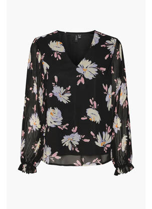 Moteriškas marškinys juodas VERO MODA moteris