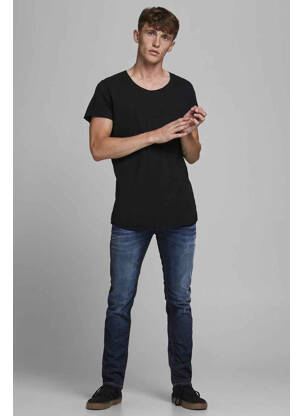Lieknos džinsai mėlyna JACK & JONES vyras