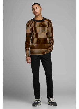 Chino kelnė juodas JACK & JONES vyras