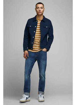 Lieknos džinsai mėlyna JACK & JONES vyras