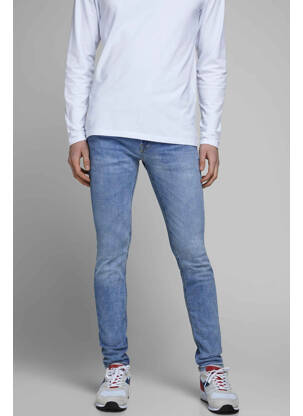 Lieknos džinsai mėlyna JACK & JONES vyras