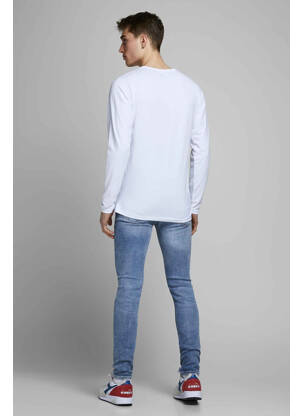Lieknos džinsai mėlyna JACK & JONES vyras