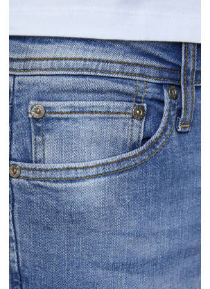 Lieknos džinsai mėlyna JACK & JONES vyras