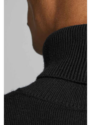 Megztinis su aukštu kaklu juodas JACK & JONES vyras