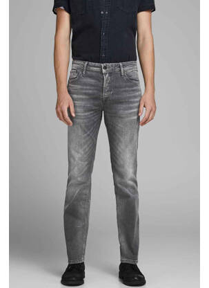 Tiesios kirpimo džinsai juodas JACK & JONES vyras