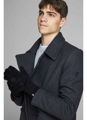 Pirštinės juodas JACK & JONES vyras