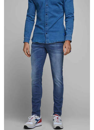 Lieknos džinsai mėlyna JACK & JONES vyras