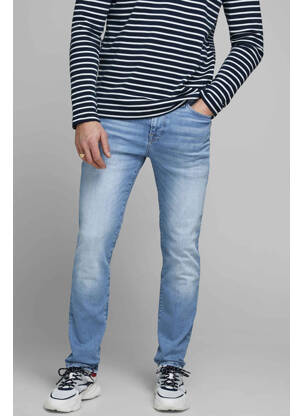 Tiesios kirpimo džinsai mėlyna JACK & JONES vyras