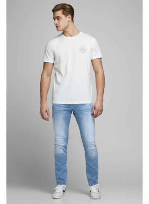 Tiesios kirpimo džinsai mėlyna JACK & JONES vyras