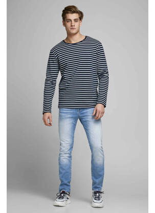Tiesios kirpimo džinsai mėlyna JACK & JONES vyras