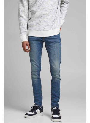 Lieknos džinsai mėlyna JACK & JONES vyras