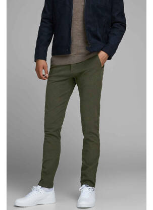 Lieknos kelnės žalias JACK & JONES vyras