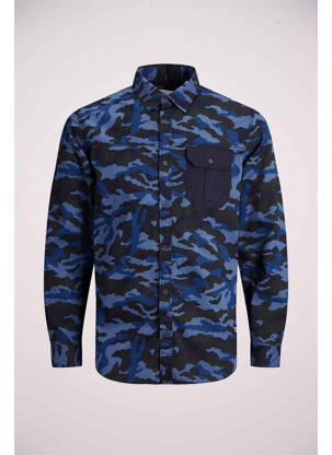 Ilgomis rankovėmis marškinys mėlyna JACK & JONES vyras