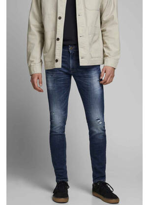 Lieknos džinsai mėlyna JACK & JONES vyras