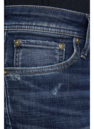 Lieknos džinsai mėlyna JACK & JONES vyras