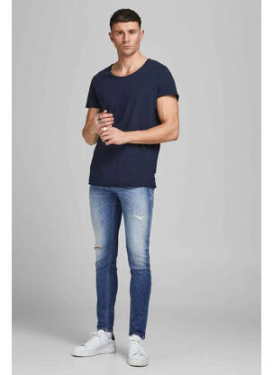 Lieknos džinsai mėlyna JACK & JONES vyras