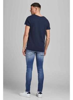 Lieknos džinsai mėlyna JACK & JONES vyras