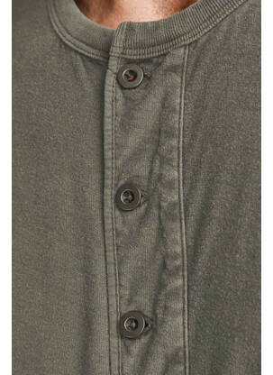 T-marškinys rudas JACK & JONES vyras