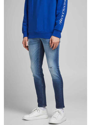 Lieknos džinsai mėlyna JACK & JONES vyras