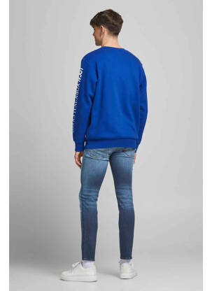 Lieknos džinsai mėlyna JACK & JONES vyras