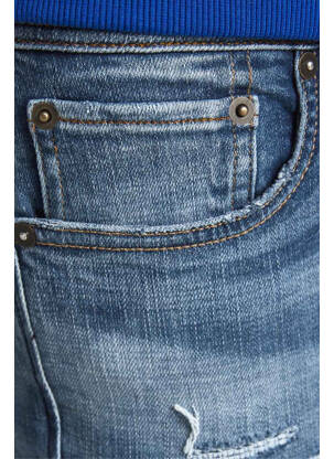 Lieknos džinsai mėlyna JACK & JONES vyras