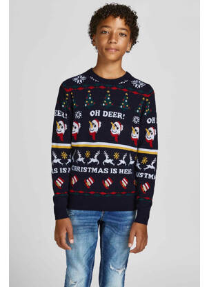 Megztinis mėlyna JACK & JONES berniukas