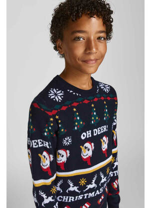 Megztinis mėlyna JACK & JONES berniukas