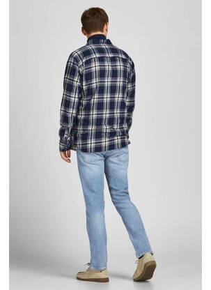 Lieknos džinsai mėlyna JACK & JONES vyras