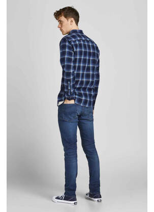 Lieknos džinsai mėlyna JACK & JONES vyras