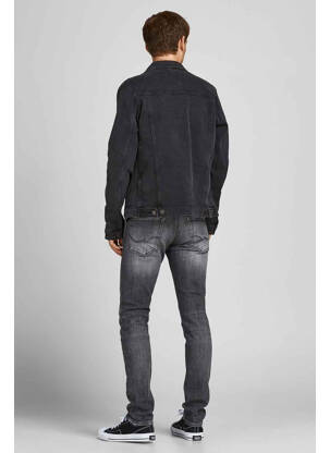 Lieknos džinsai pilka JACK & JONES vyras