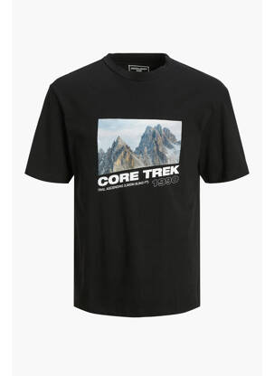 T-marškinys juodas JACK & JONES vyras