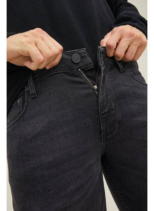 Lieknos džinsai juodas JACK & JONES vyras