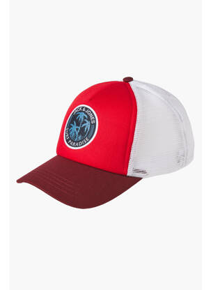 Kepuraitė raudona JACK & JONES vyras