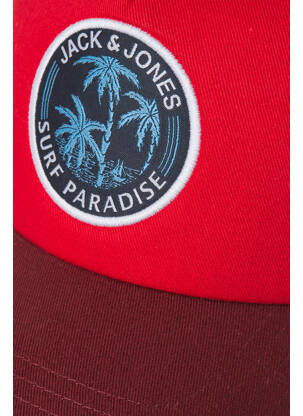 Kepuraitė raudona JACK & JONES vyras